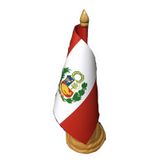 Bandeira De Mesa Do Perú