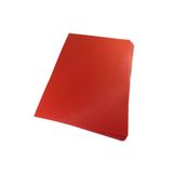 Capa Para Encadernação Ofício Vermelha Pp Line 0,30mm 100un