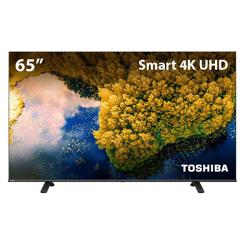 Tv 65" Dled Toshiba 4k - Ultra Hd Smart - 65c350ls/ Tb010m