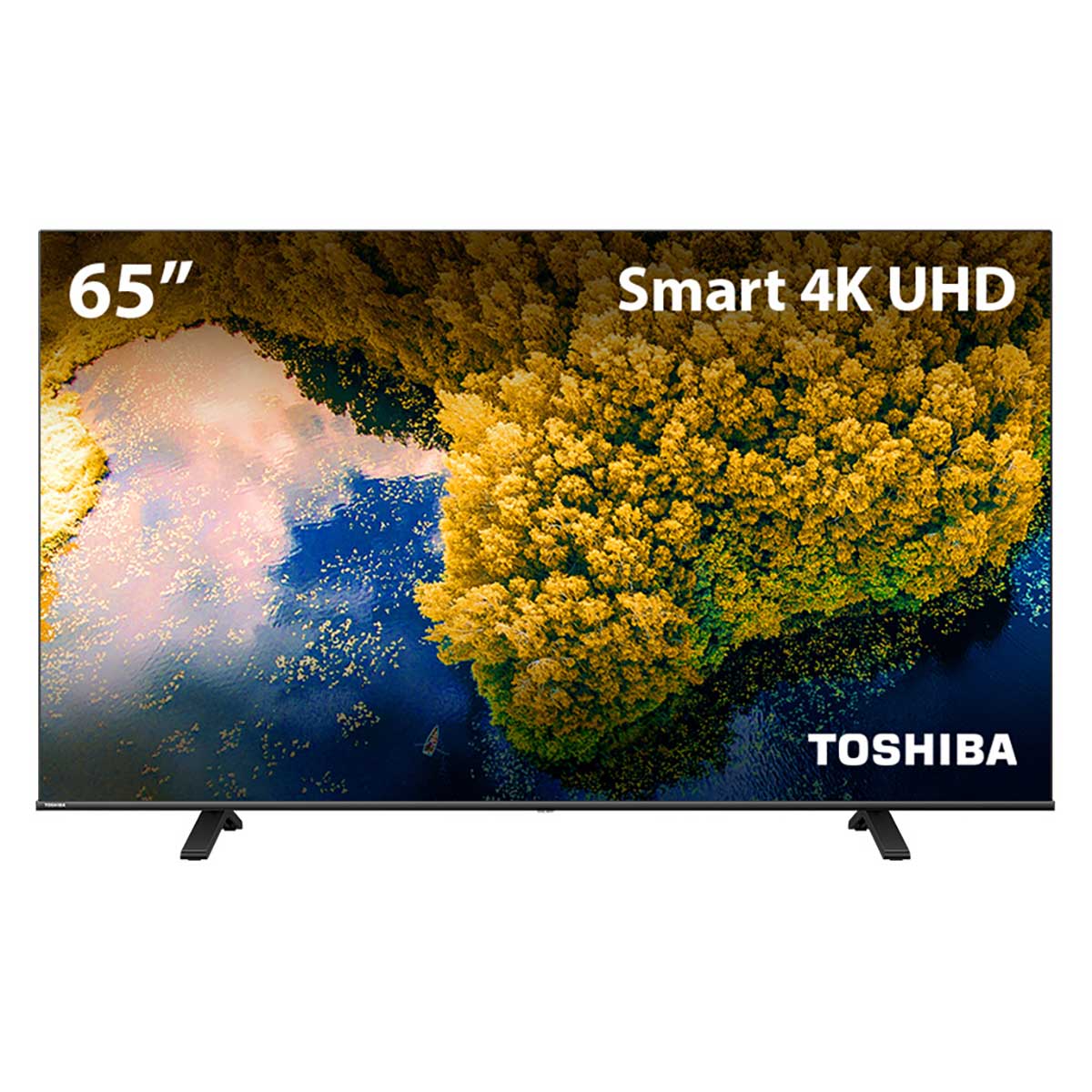 Smart TV DLED 65&quot; 4K Toshiba 65C350L VIDAA 3 HDMI 2 USB - TB010M