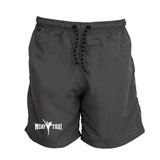 Short Masculino Tactel Muay Thai Conforto Academia Treino Cinza Gg