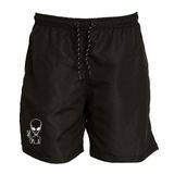 Short Masculino Tactel Estampa Et Academia Conforto Casual Preto G