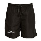 Short Masculino Tactel Muay Thai Conforto Academia Treino Preto M