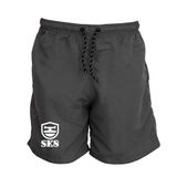 Short Masculino Tactel Estampa Sk8 Academia Conforto Casual Cinza P