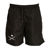 Short Masculino Tactel Skate Macia Treino Academia Conforto Preto P