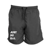 Short Masculino Tactel Jiu Jitsu Conforto Academia Treino Cinza P