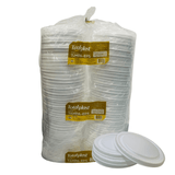 Tampa De Isopor Para Marmitex 500, 750 E 1100ml Totalplast Com  100 Unidades Totalplast