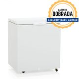 Freezer Horizontal Ghbs-220tb Branco 1 Tampa Cega 220 Litros 220v - Gelopar