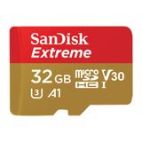 Cartão Memória Micro SDHC 32GB Extreme 100MBs Sandisk