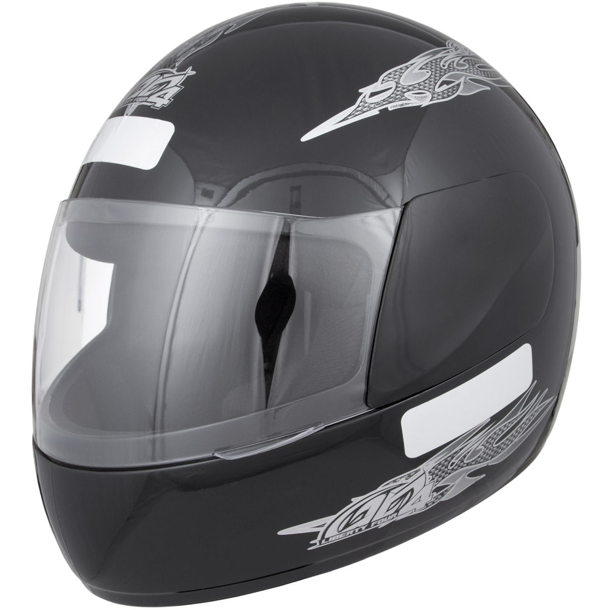 Capacete Fechado Liberty Four Com Viseira Pro Tork - Preto - 60