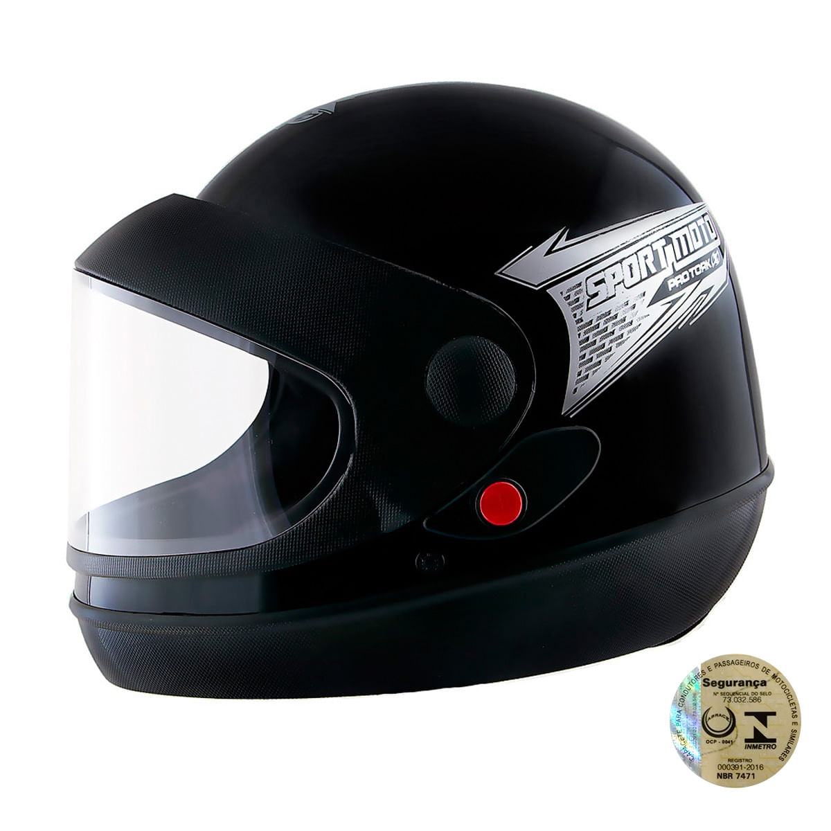 Capacete Fechado Sport Moto Preto Cap-356Pt Pro Tork é boa?