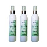 Kit 3 Aromatizador De Ambientes Aroma Bamboo Frasco 200ml