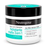 Creme Hidratante Facial Neutrogena Intesive Matte 3 Em 1 100g