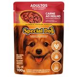 Ração Úmida Special Dog Sachê Carne Para Cães Raças Pequenas - 100 G