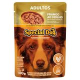Ração Úmida Special Dog Sachê Frango Para Cães Adultos - 100 G