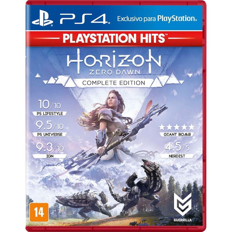 Jogo Horizon: Zero Dawn Complete Edition Hits - Playstation 4 - Guerrilla Games