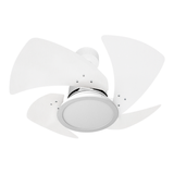 Ventilador De Teto Venti-delta Tornado Led 4 Pás Branco 6000k Luz Branca 110v