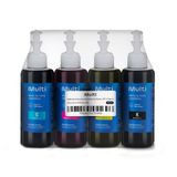 Kit Refil De Tinta Universal 4 Cores 100ml Multi - Rf033