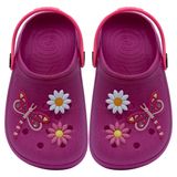 Sandalia Babuche Feminino Infantil Menina Chinelo Leve 12.14 Cor:pink,tamanho:35/36