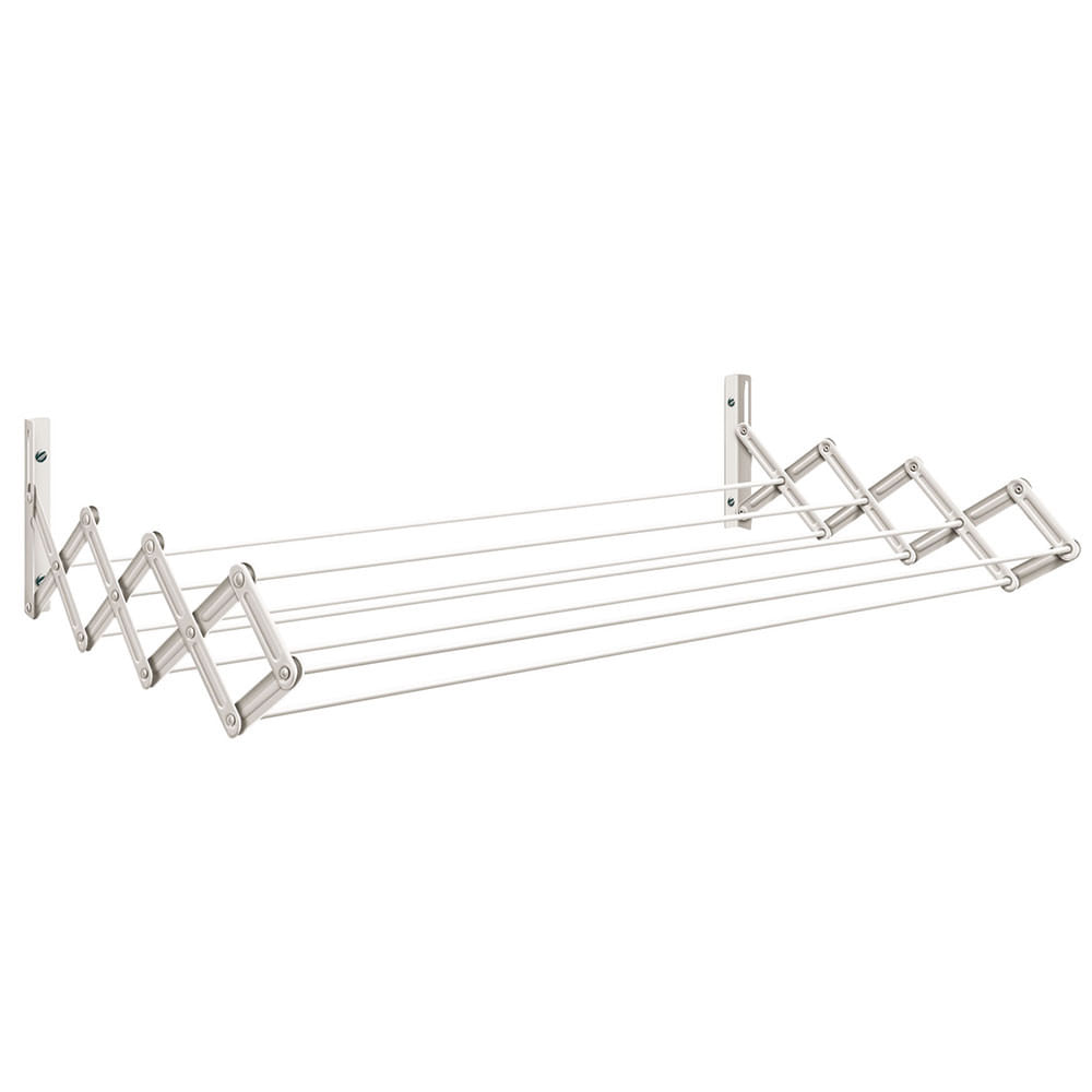 Varal Sanfonado 1200mm Estrutura Em Aço Vs1200 Vinci Móveis