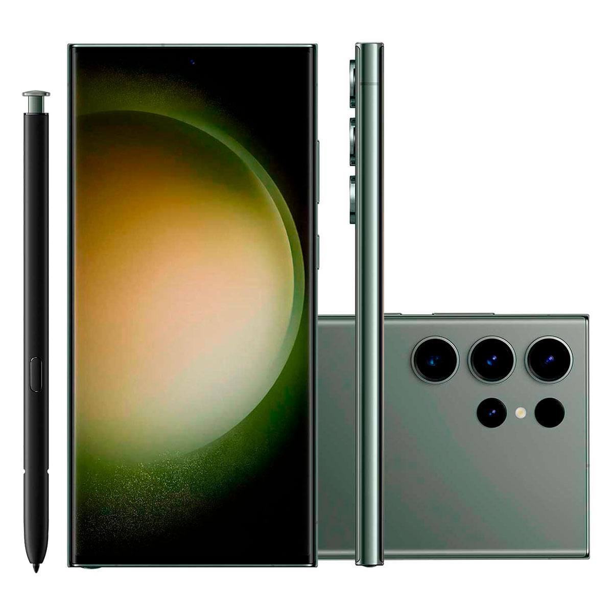 Smartphone Samsung Galaxy S23 ULTRA 1TB Verde 5G 6.8” QHD+ Edge Câmera Quádrupla 200MP Selfie 12MP Android 13