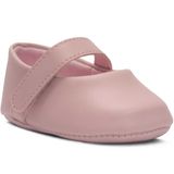 Sapatilha Bebê Menina Batizado N 13ao18 Moda Infantil 01.36 Cor:rosa,tamanho:g