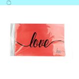 Jogo Americano Com Porta-copo Love