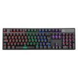 Teclado USB Dazz Cybertronic Preto