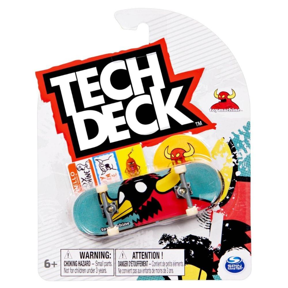 Skate De Dedo Tech Deck Profissional Sortido Com Adesivos