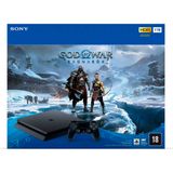 Console Playstation 4 com Jogo God Of Ragnarok Preto