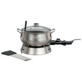 Panela Elétrica Para Fondue Cuisinart 1000w 220v Aço Escovado - Cfo-50cbbrb