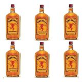 Whisky De Canela Fireball   750ml Kit 06 Unidades