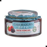 Geleia Casa Madeira Zero Açúcar Frutas Vermelhas 220g