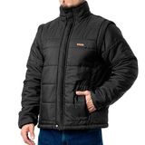 Jaqueta Invictus Puffer Everest - Preta M