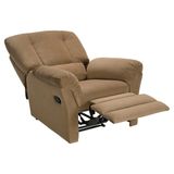 Poltronas De Amamentacao Reclinavel Da Vinci Malbec Giro E Balanco Suede Bege Probel