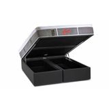 Conjunto Box-Colchão Castor Pocket Oxygen+Cama Queen 158x198