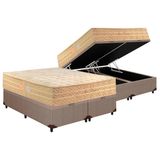 Cama Box Bau King Colchao Molas Paropas Masterpocket Ensacadas Star Dream Base Crc Courano Clean 193x203