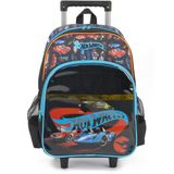 Mochila Infantil Com Rodinha Hot Wheels Gd Pt