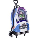 Mochila Infantil Com Rodinha Toy Story Buzz Nave