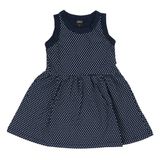 Vestido Infantil Cavado Rovitex Estampa Bolinhas