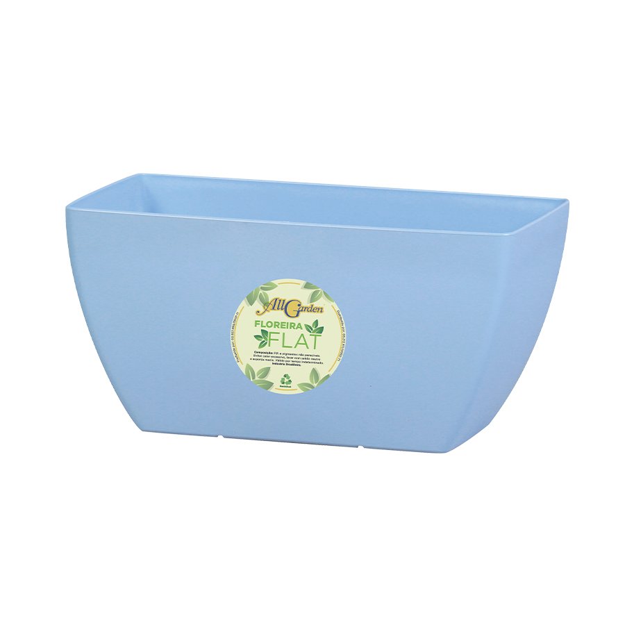 Floreira All Garden Flat Azul N30