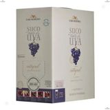 Box Suco Tinto De Uva Integral Vegano Casa Madeira   3l