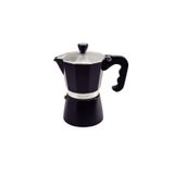 Cafeteira Expresso Italiana Tramontina Em Alumínio Preto Com Cabo Em Nylon 320 Ml Tramontina