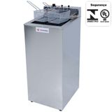 Fritadeira Elétrica Industrial Gabinete 23 Litros Fritador Água E Óleo Sfao5 - Venâncio 220v