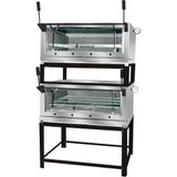 Forno Venâncio Industrial Duplo À Gás Roma Inox Firidi90-firids90
