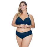 Calcinha Plus Size Básica Agridoce Marinho