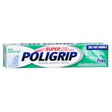 Creme Adesivo Para Dentadura Super Poligrip Com Sabor Artificial/sem Cor 2,4 Oz Da Abreva (pacote Com 2)