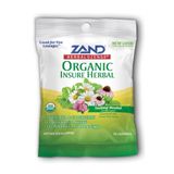 Pastilha De Ervas Organic Insure 18 Unidades Da Zand (pacote Com 4)
