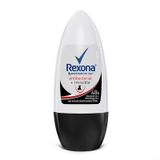 Desodorante Roll On Rexona Feminino Antibacterial Invisible 50ml