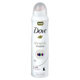 Spray Seco Antitranspirante Dove Acabamento Transparente Invisível 3,8 Onças Da Dove (pacote Com 2)